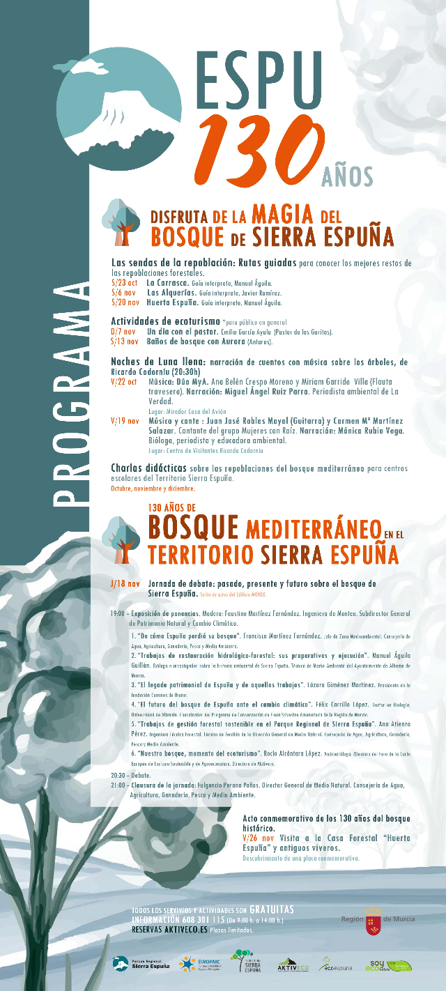 Programa de actividades Espu 130